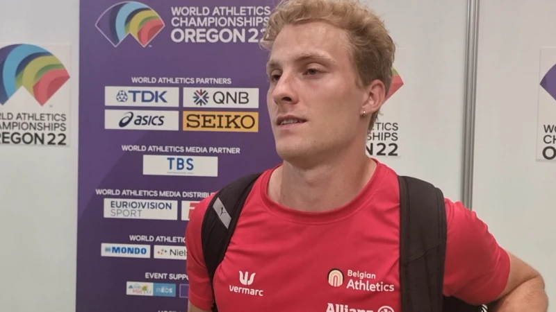 INTERVIEW Ben Broeders (11de) grijpt naast medaille op WK atletiek: "Dit is het leven, ik vond mijn ritme niet"
