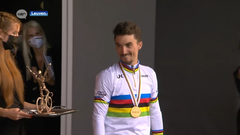 Wereldkampioen Julian Alaphillipe volgende week terug in Leuven