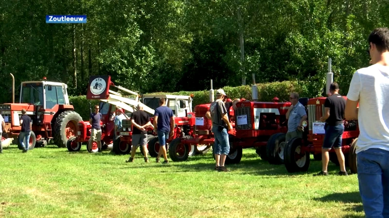 Zoutleeuw is voor één dag het mekka van de tractorliefhebbers: "Traditie die we al jarenlang doorgeven"