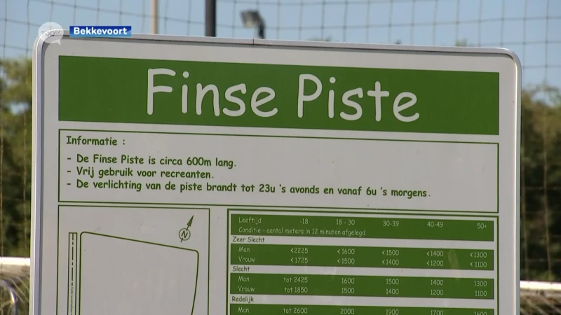 Finse piste in Bekkevoort nog tot 18 augustus afgesloten