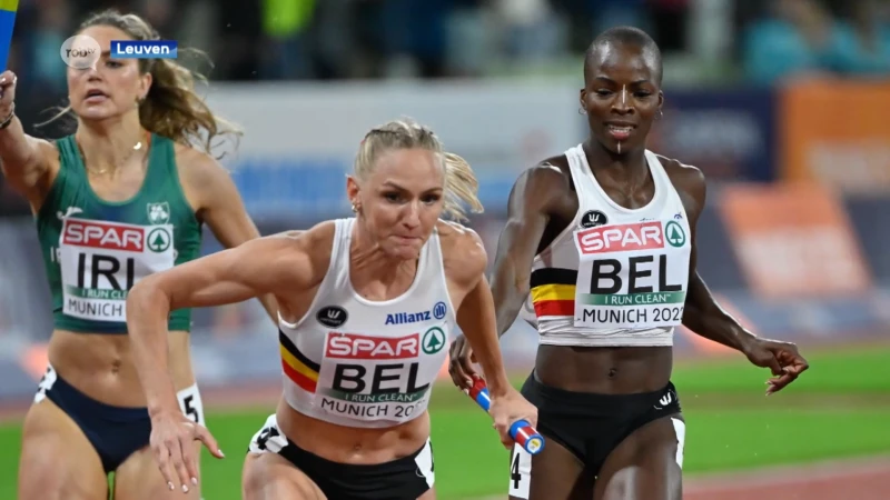 Hanne Claes wordt vierde op het EK met de Belgian Cheetahs