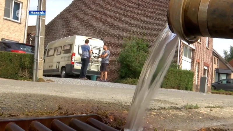 Aannemer van twee werven in Herent had toestemming om grondwater af te voeren
