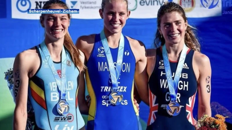 Triatlete Jolien Vermeylen uit Averbode schittert op Wereldbeker in Noorse Bergen en pakt eerste podiumplek