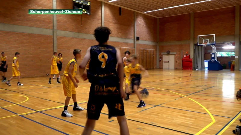 Meer dan 200 jeugdspelers geven beste van zichzelf op Memorial Mike Hennes van basketbalclub Clem Scherpenheuvel