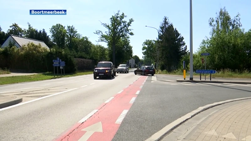 Vlaams-Brabant investeert 130.000 euro in nieuwe fietspaden in de Bieststraat in Boortmeerbeek