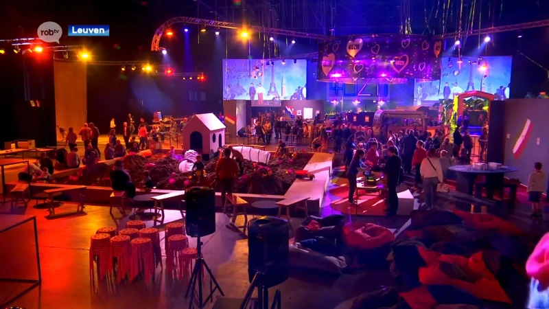 Brabanthal Leuven dit weekend decor voor grootste personeelsfeest van de regio
