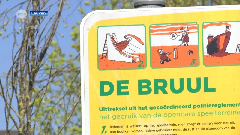 Stad gaat nieuwe, tijdelijke speeltuigen plaatsen in Bruulpark