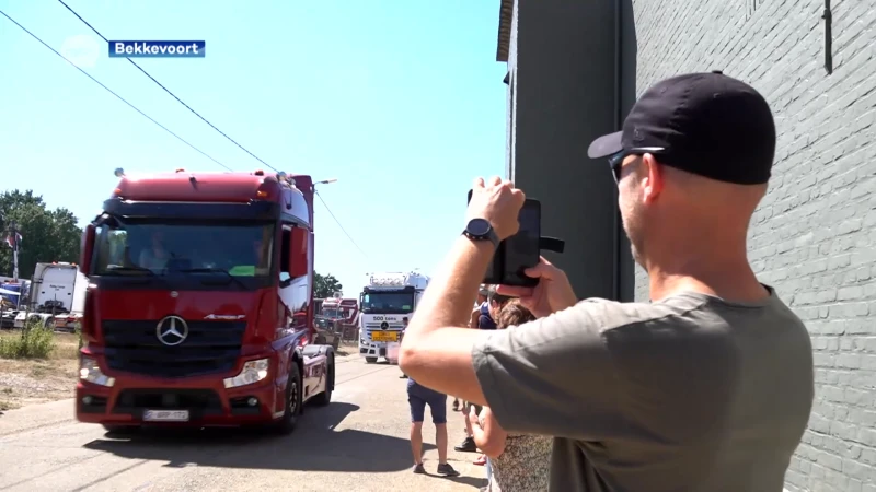 Truckshow in Bekkevoort levert 25.000 euro op voor goede doel
