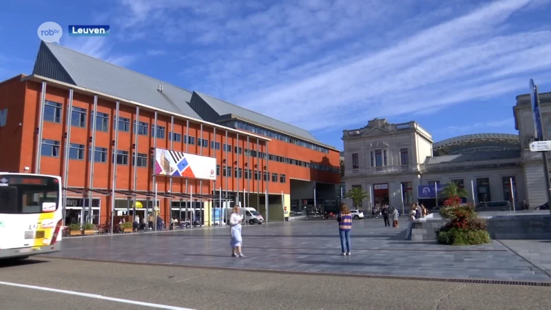 Heraanleg Martelarenplein in Leuven start in 2024: "We willen er een groen evenementenplein van maken"