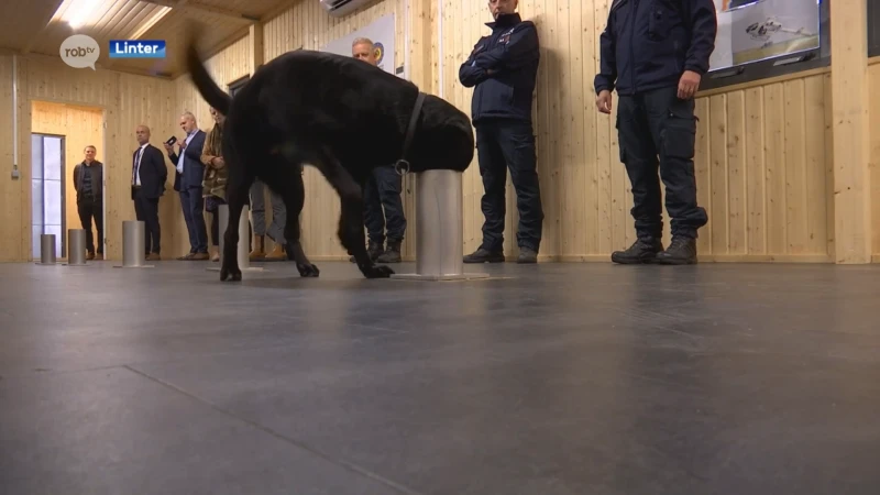 Explosievenhonden van federale politie demonstreren wat ze kunnen op Werelddierendag