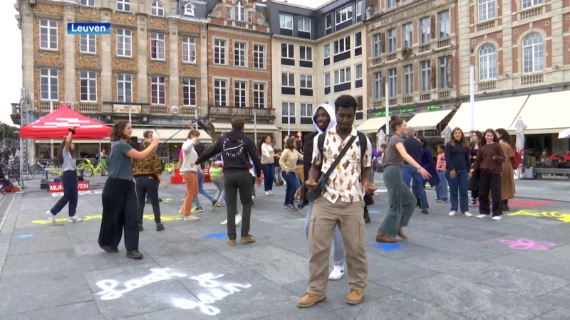 Leuvens Martelarenplein wordt even Open Dansvloer: "Een keer alles loslaten"
