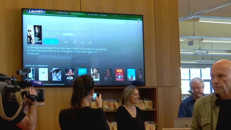 Bib Leuven stelt eigen Netflix voor: een streamingsdienst voor leden van de bib