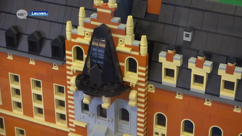 VTK bouwt replica van het Kasteel van Arenberg...met 12.315 legoblokjes