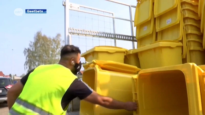 Containers voor papier en karton doen vanaf voorjaar 2023 intrede in Geetbets