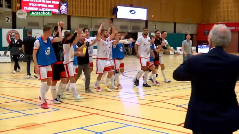 Futsal Aarschot legt Racing Genk over de knie met 6-1: "Een walk in the park"