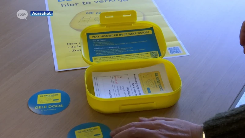 Gele doos voor 65-plussers voorgesteld in Aarschot
