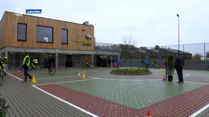 Na vijf jaar is verkeers- en fietspark op campus Woudlucht in Heverlee eindelijk klaar
