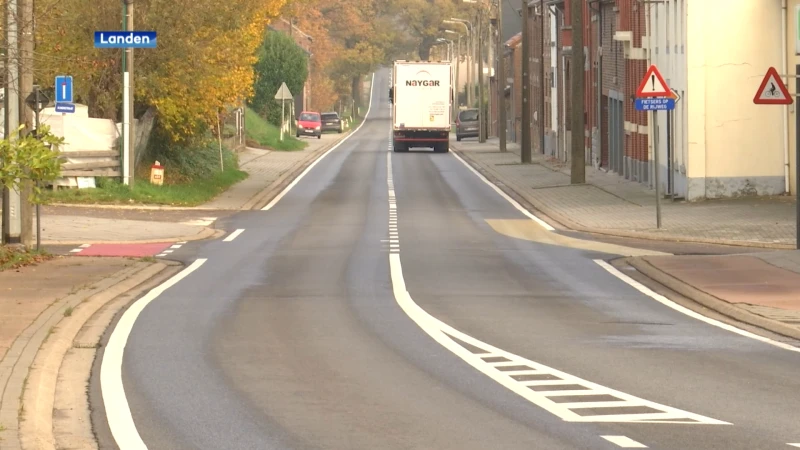 N80 in Landen krijgt veiligere fietspaden, werken starten ten vroegste 2025