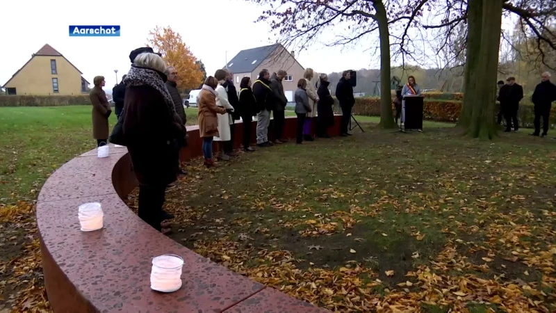 Onument naast Orleanstoren herdenkt coronacrisis in Aarschot: "Hierna ook rest van site heraanleggen"