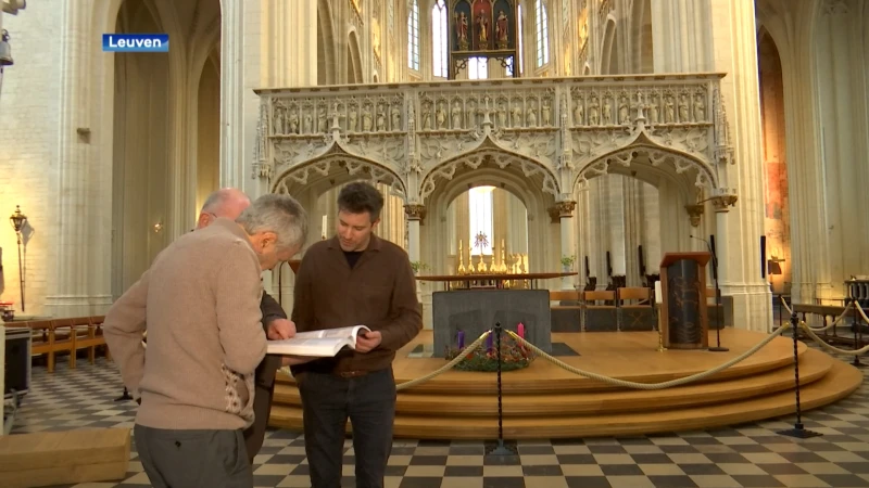 Nieuw boek vertelt de geschiedenis van de Sint-Pieterskerk in Leuven: "Ik hoop dat de mensen weer leren kijken"