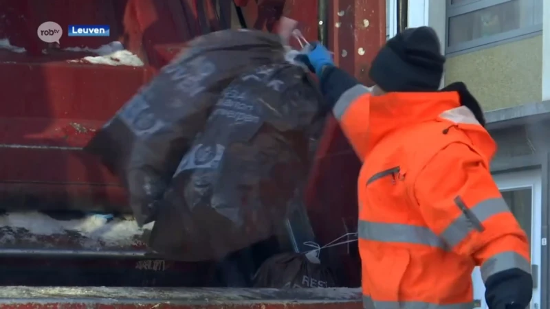 Grofvuil laten ophalen in Leuven wordt goedkoper en sorteerstraten werken niet langer per volume maar wel per kilo