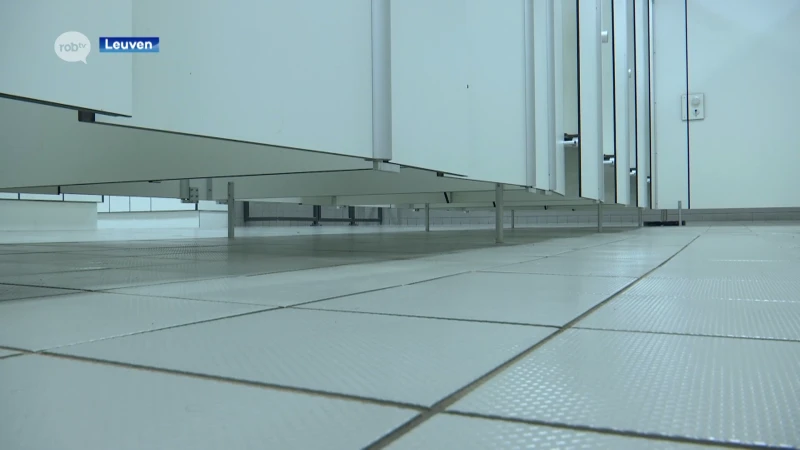 Leuvense Sportoase investeert in nieuwe kleedhokjes en lockers