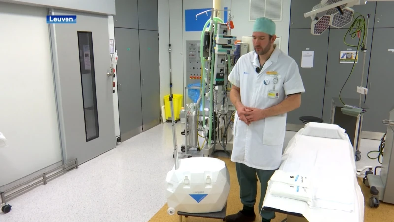 UZ Leuven test als eerste Europese ziekenhuis nieuwe bewaartechniek voor longen tijdens longtransplantatie