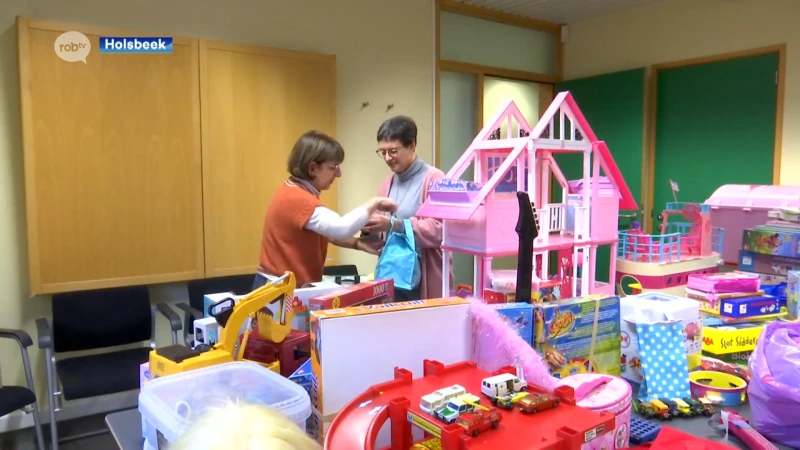 Inwoners Holsbeek zamelen speelgoed en voeding in voor kwetsbare gezinnen tijdens Kerstmis