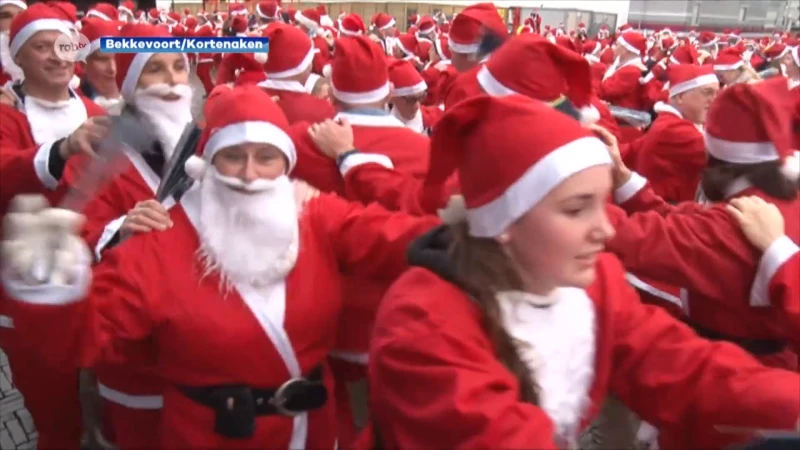 Een loopwedstrijd voor Kerstmannen? 22 december in Bekkevoort en Kortenaken
