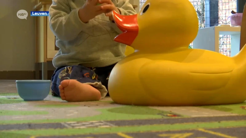Zorg Leuven vraagt ouders om kindjes enkel naar crèche te sturen als het niet anders kan