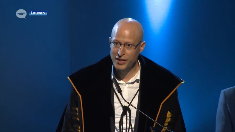 Bert Cornillie legt eed af als nieuwe schepen in Leuven: "Misschien in nieuwe camping"
