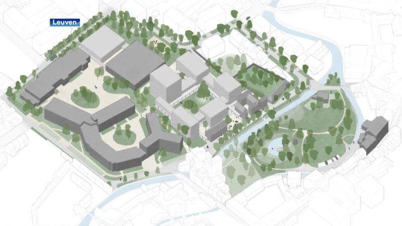 Masterplan Redingensite in Leuven is klaar: "Laatste stukje dat ontbrak in groenblauwe ader"