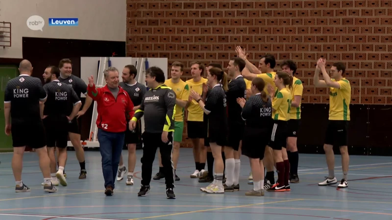 Het parket van Leuven gaat stevig in de clinch met de advocatuur op het ... voetbalveld