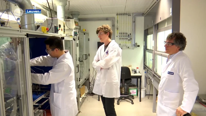 Bio-ingenieurs aan de KU Leuven ontwikkelen soort filter die de uitstoot van fabrieken kan verminderen