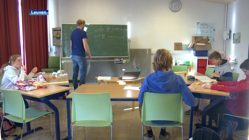 Spring-stof vzw voor hoogbegaafde kinderen krijgt subsidie van 10 000 euro van de stad Leuven