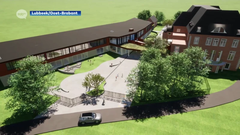 Minister van onderwijs Ben Weyts geeft subsidie van 2,2 miljoen euro voor renovatie kasteel de Maurissen in Lubbeek