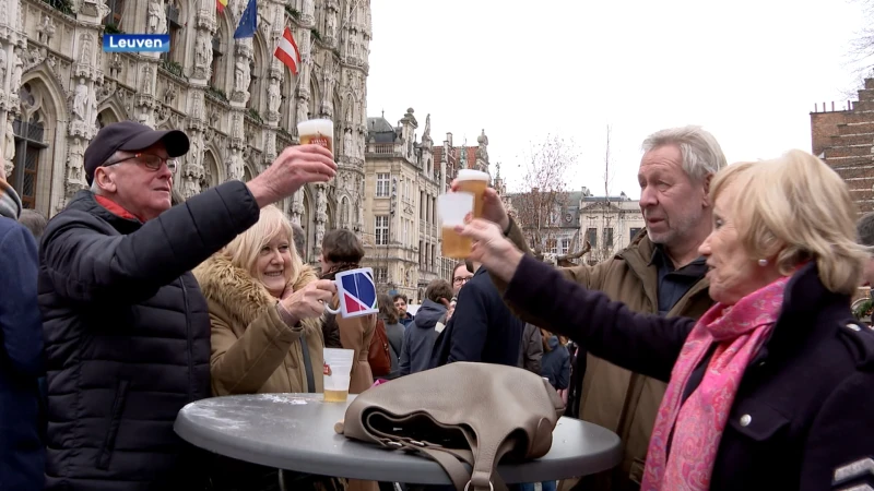 Duizenden Leuvenaars klinken samen op 2023 tijdens nieuwjaarsreceptie: "Op een nieuw jaar met meer ontspanning en minder crisissen"