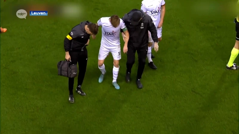 Nog onduidelijkheid bij OH Leuven over blessure Mathieu Maertens