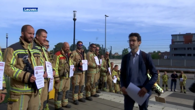 Brandweer Leuven trekt opnieuw aan de alarmbel: "knip niet in personeel, we zitten nu al met een tekort"