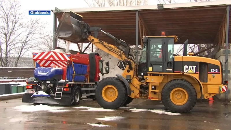 Gemeente Glabbeek koopt zoutsilo van 50 ton om het strooidiensten makkelijker te maken