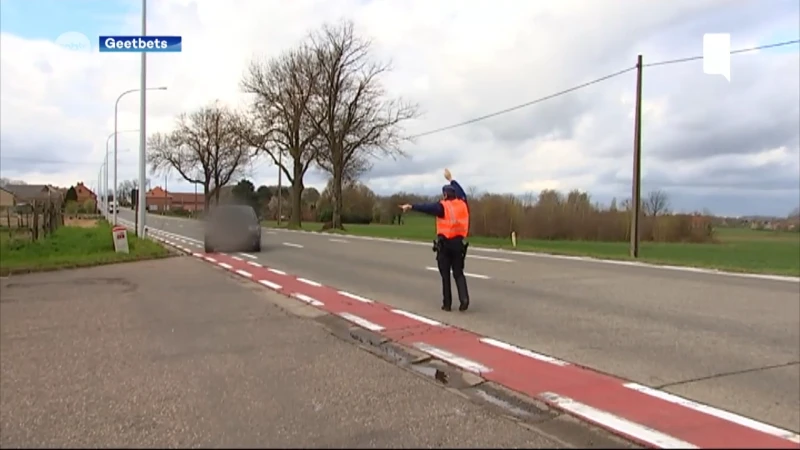 Opvallend veel boetes bij snelheidscontroles in Geetbets