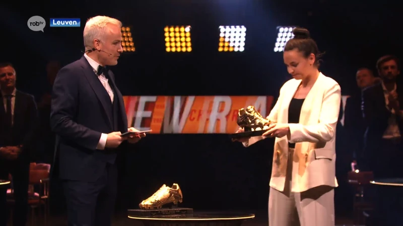 Doelvrouw Nicky Evrard haalt voor het eerst in de clubgeschiedenis Gouden Schoen naar OHL