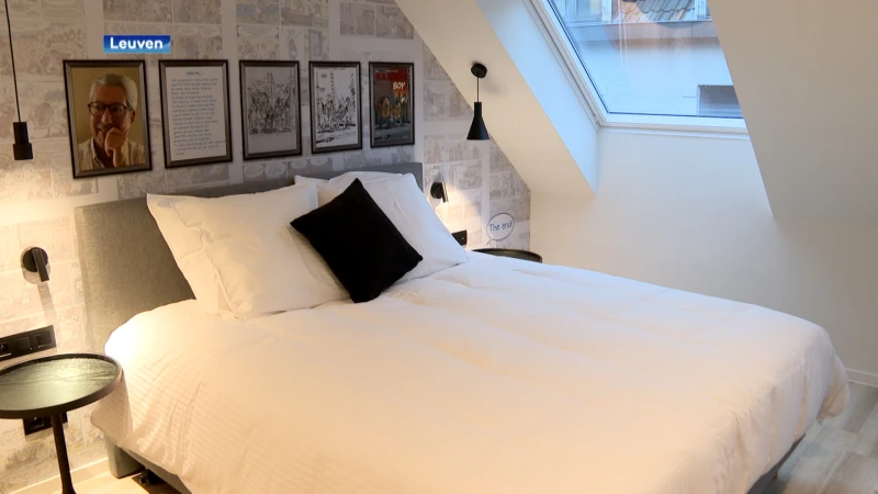 Leuven is hotel rijker: M-Street art lodging is 'kunsthotel'