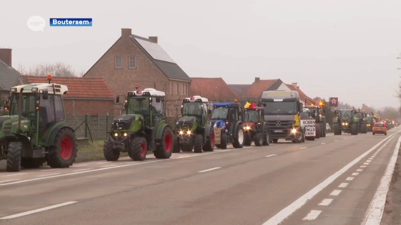 Fruittelers trekken met colonne tractoren naar Brussel om eerlijke prijzen te vragen voor fruit