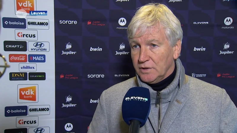Marc Brys na Gent-OHL (2-0): "Ik ben dat goede gevoel beu, we moeten gewoon winnen"
