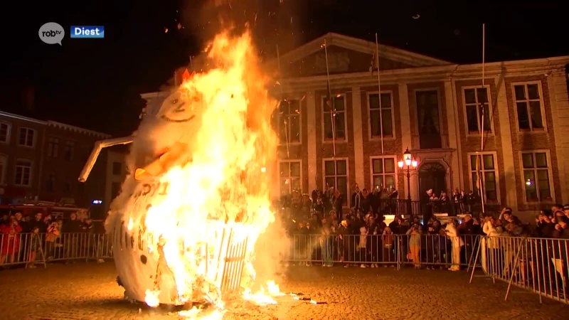 Popverbranding is startschot voor carnaval in Diest: "Niet moeten twijfelen gewoon komen kijken"