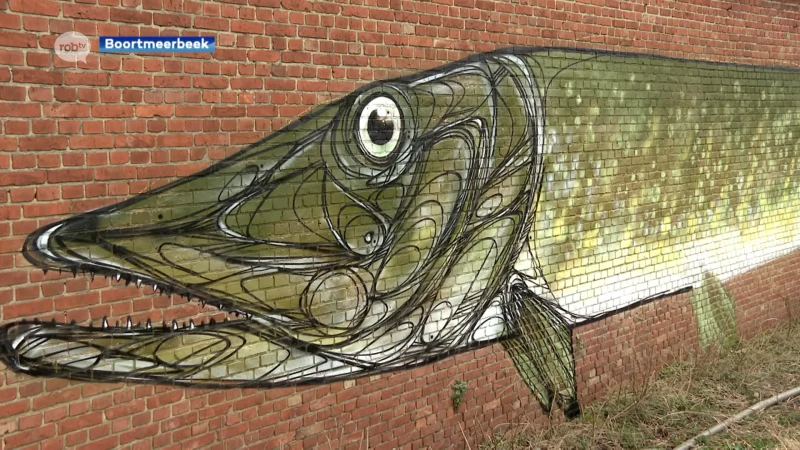 Nieuw graffitikunstwerk in Boortmeerbeek maakt deel uit van een nieuwe wandeling van 100 kilometer door de natuur