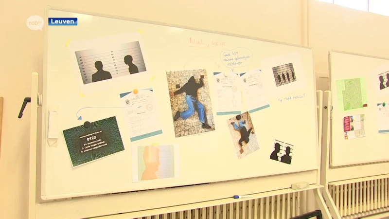 Zelfgemaakte escaperoom in het VTI in Leuven