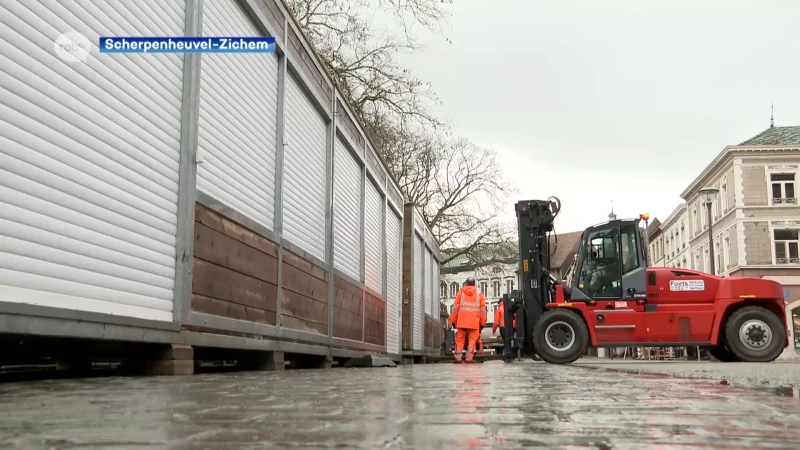 Scherpenheuvel plaatst souvenirkraampjes terug langs de Basiliek