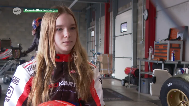 Maerle Taylor uit Kortenberg is amper 12 jaar, maar scheert hoge toppen in karting: "En zeggen dat ik begon omdat ik te veel van m'n paard viel"